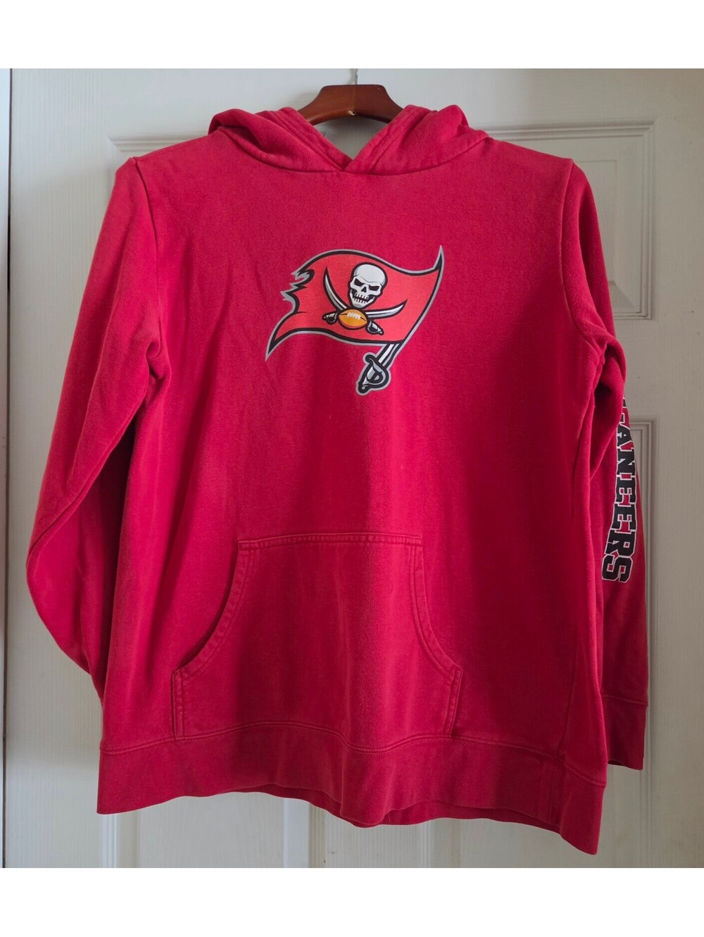 Fanatics Tampa Bay Buccaneers Red Hoodie Sweatshirt Youth XL